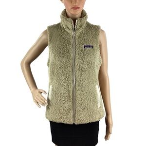 Patagonia Los Gatos Fleece Vest El Cap Khaki Beige Medium